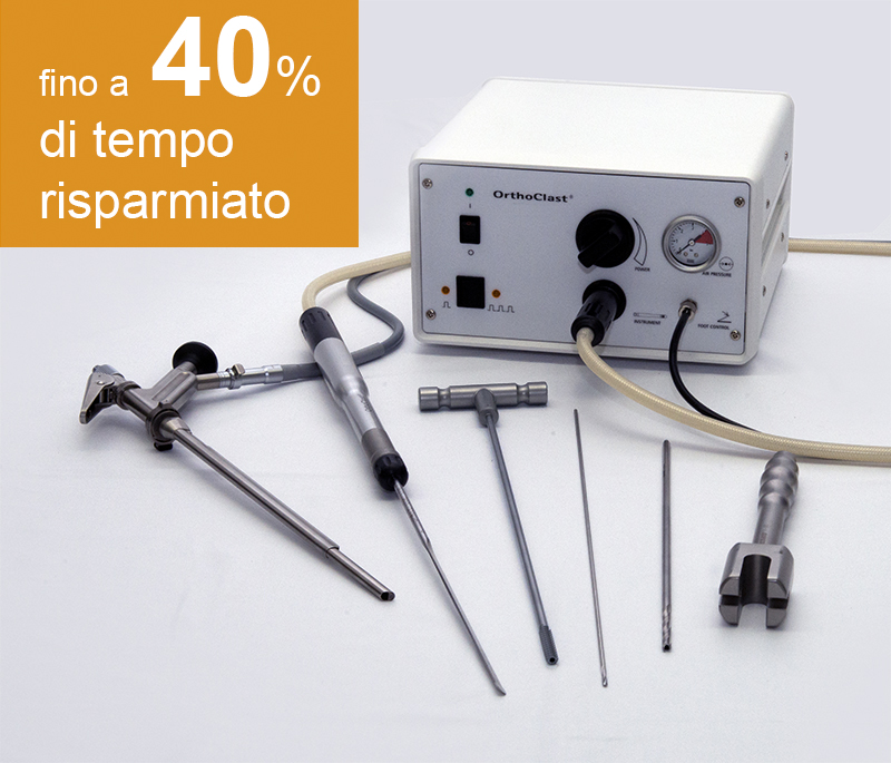 endocon revisioni protesi rimozione cemento con OrthoClast e OrthoScope